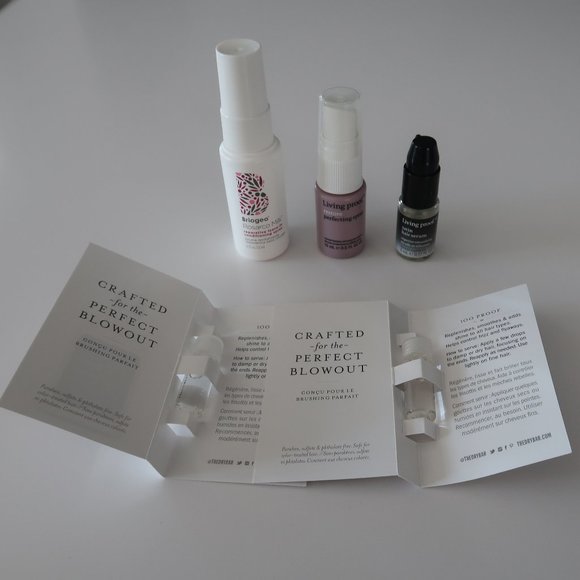 Haircare Samples - Briogeo, Living Proof, Drybar